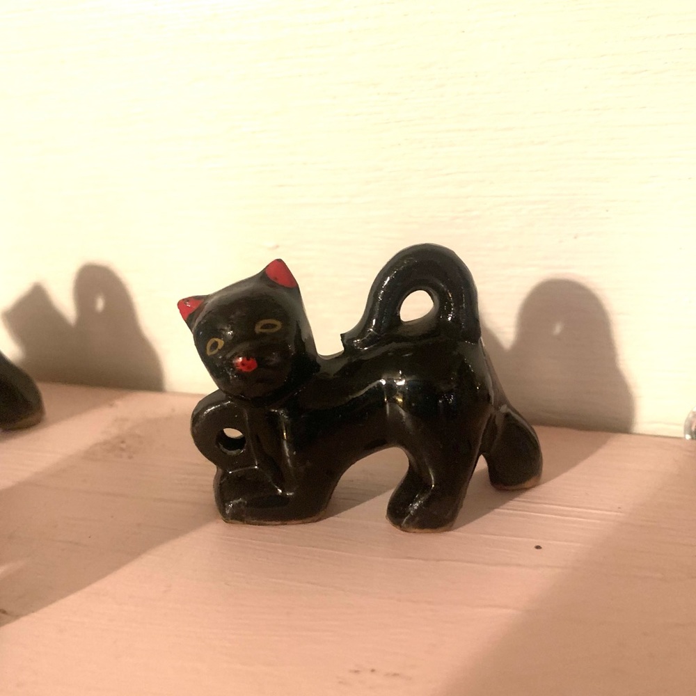 5 Unique Pottery Black Cats 🐈‍⬛